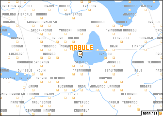 map of Nabule