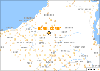 map of Nabulkasan