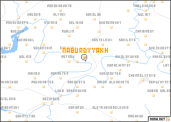 map of Na Burdyyakh