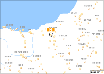 map of Nabu