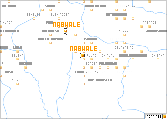 map of Nabwale