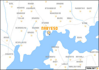 map of Nabyeso