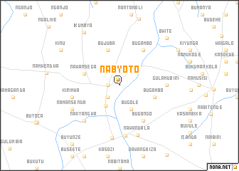 map of Nabyoto