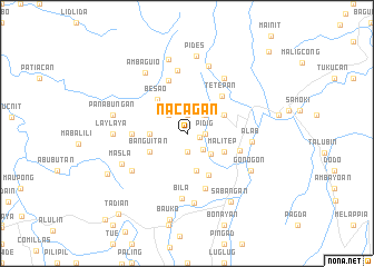 map of Nacagan