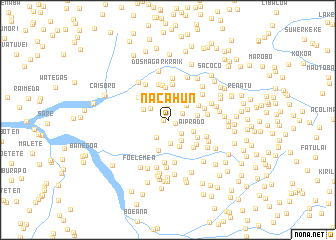 map of Nacahun