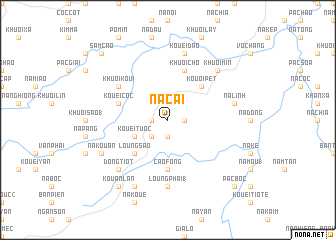 map of Nà Cài