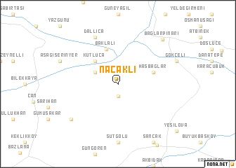 map of Nacaklı