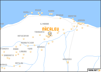 map of Nacaleu