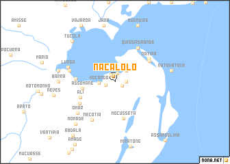 map of Nacalolo