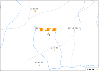 map of Nacamura