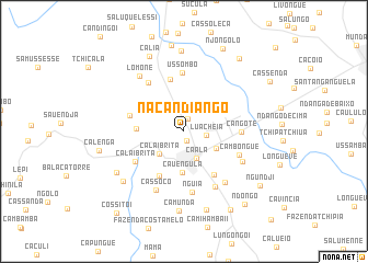 map of Nacandiango