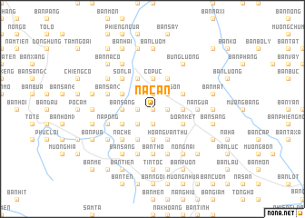 map of Nà Cạn