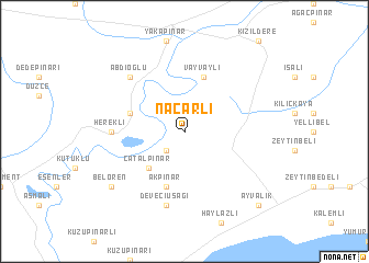 map of Nacarlı