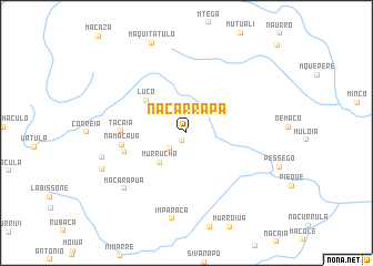 map of Nacarrapa