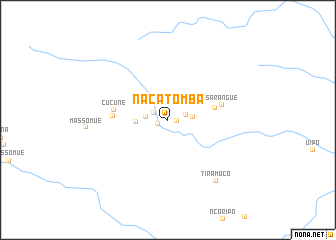 map of Nacatomba