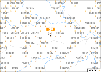 map of Nà Ca