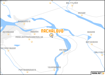 map of Nachalovo