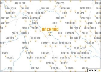 map of Nà Chang