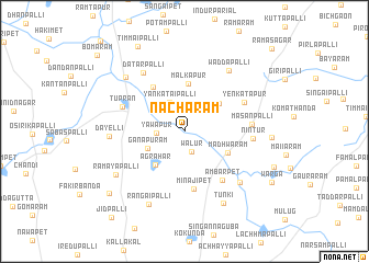 map of Nacharām