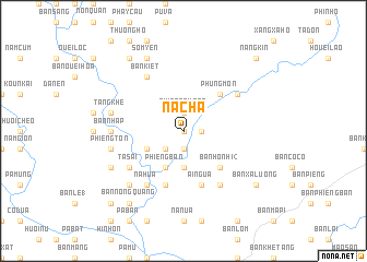 map of Nà Cha