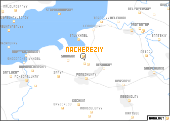 map of Nachereziy