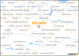 map of Nacherie