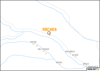 map of Naches