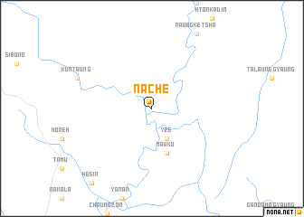 map of Nache