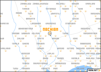 map of Nachiam