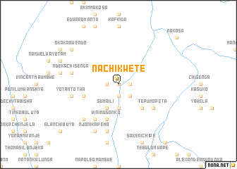 map of Nachikwete