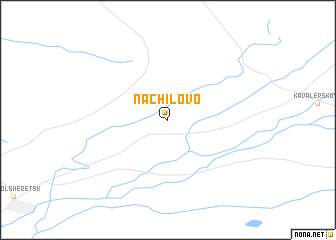 map of Nachilovo