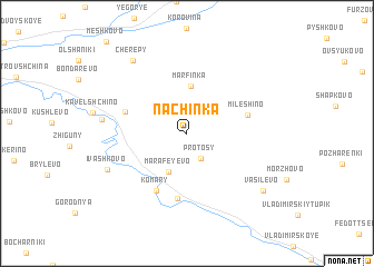 map of Nachinka