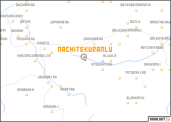 map of Nāchīt-e Kūrānlū