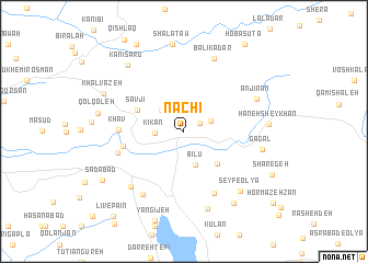 map of Nachī