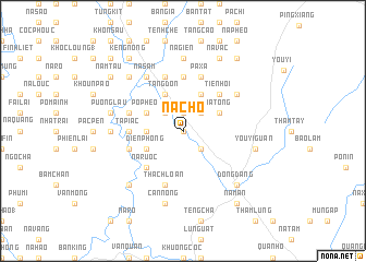 map of Nà Cho