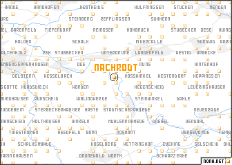 map of Nachrodt