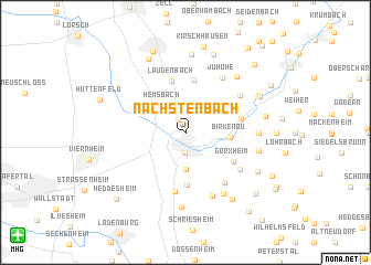 map of Nächstenbach