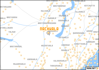 map of Nāchwāla