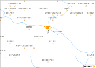 map of Nachʼ