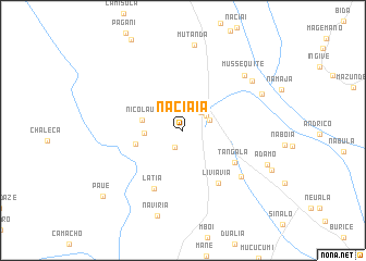 map of Naciaia