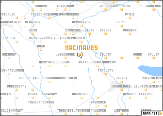 map of Nacina Ves