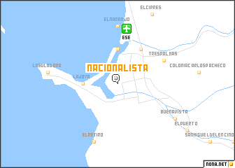 map of Nacionalista