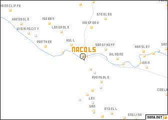 map of Nacols