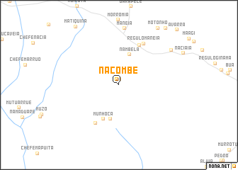map of Nacombe