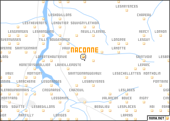 map of Naconne