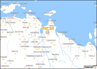 map of Nacon