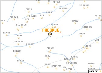 map of Nacopue