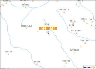 map of Nacorrea