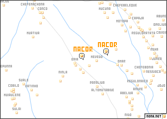 map of Nacor