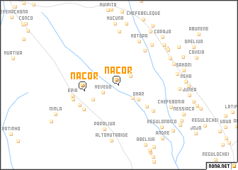 map of Nacor